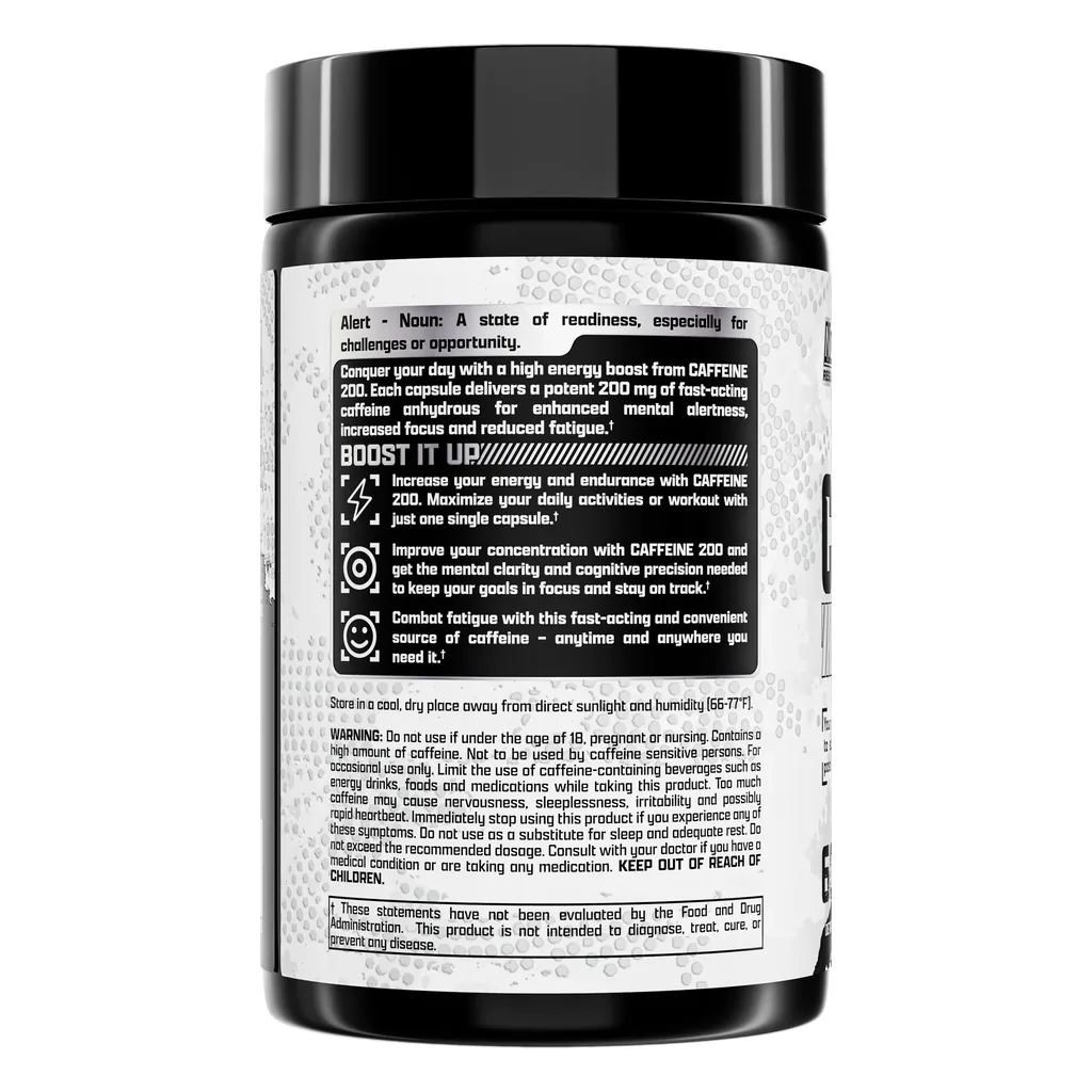 Кофеїн, Nutrex Caffeine 200 - 60 капсул 2 Кофеїн, Nutrex Caffeine 200 - 60 капсул упаковка