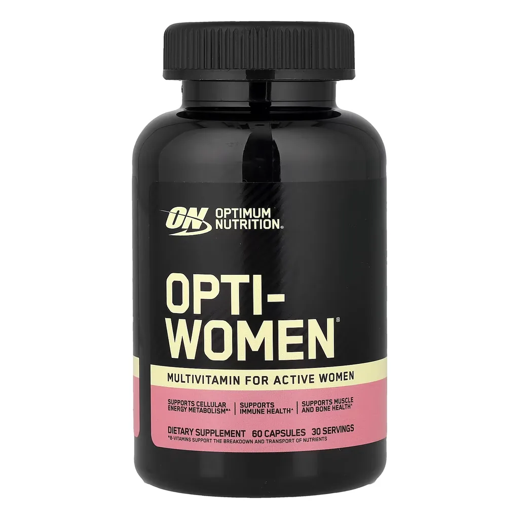 Optimum Nutrition Opti-Women 60 капсул мультивітамінний комплекс для жінок — банка спереду