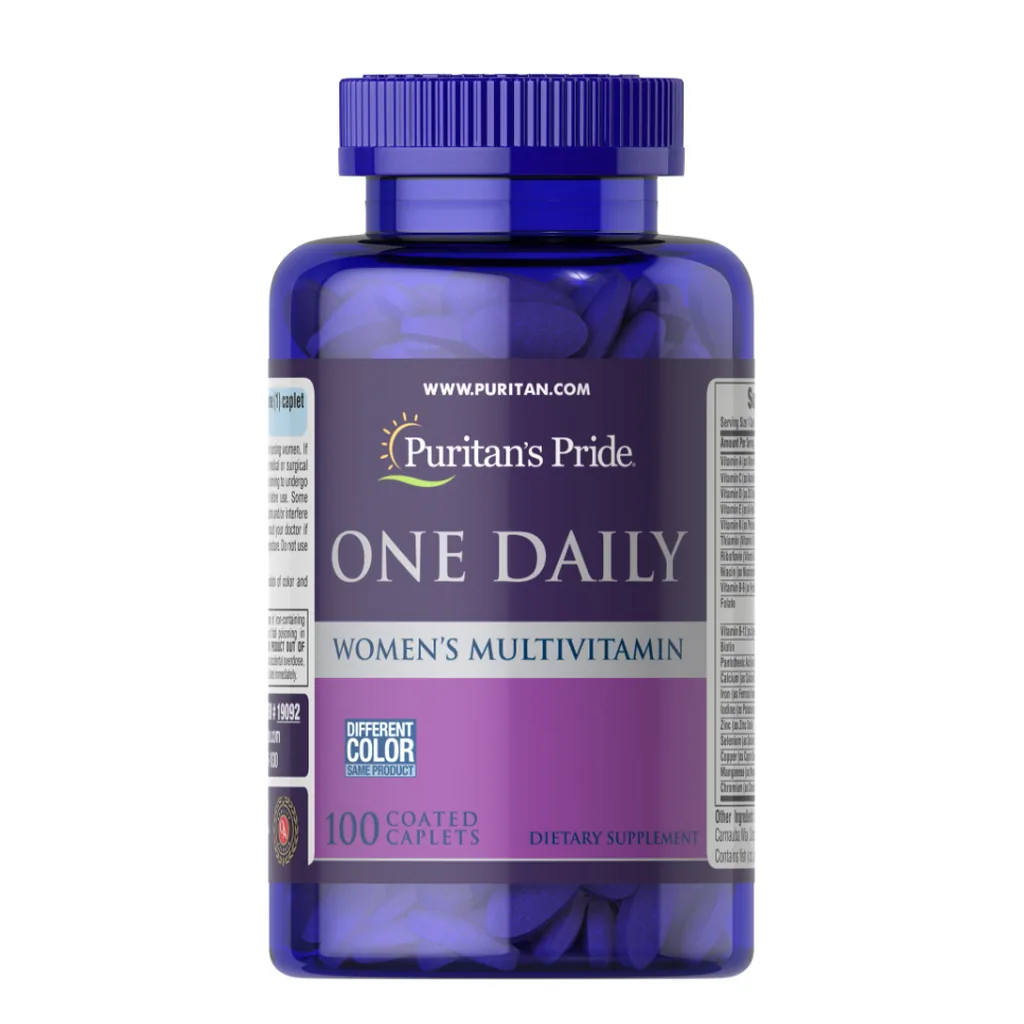 Мультивітамінний комплекс для жінок, Puritan's Pride One Daily Women's Multivitamin - 100 капсул 1 Мультивітамінний комплекс для жінок, Puritan's Pride One Daily Women's Multivitamin - 100 капсул